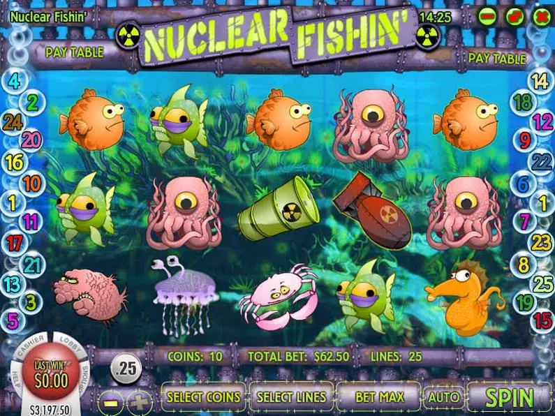 Main Screen Reels - Nuclear Fishin Rival Video 