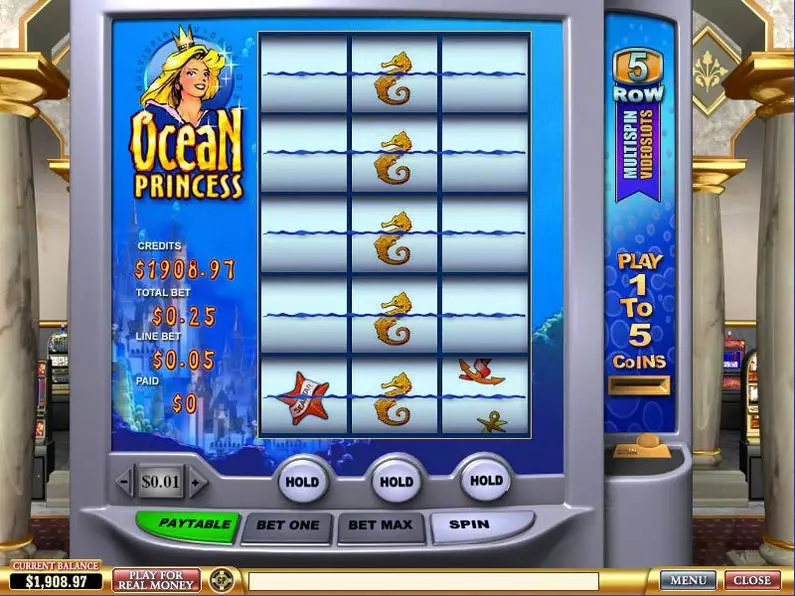 Bonus 1 - Ocean Princess PlayTech MultiSpin 