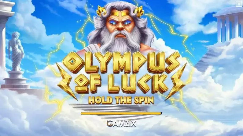 Introduction Screen - Olympus of Luck Gamzix  