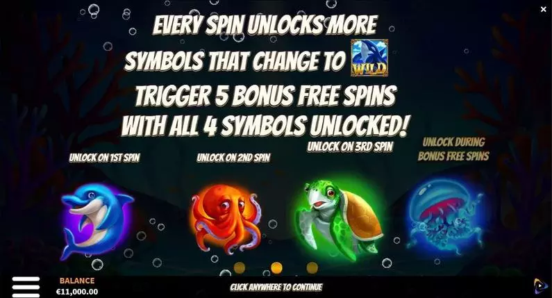 Free Spins Feature - Orca's Wild Bonanza ReelPlay  