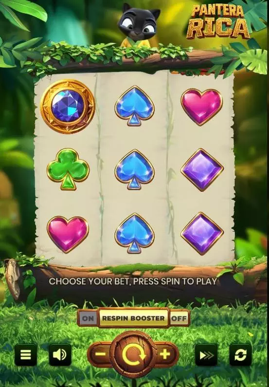 Main Screen Reels - Pantera Rica Tom Horn Gaming  