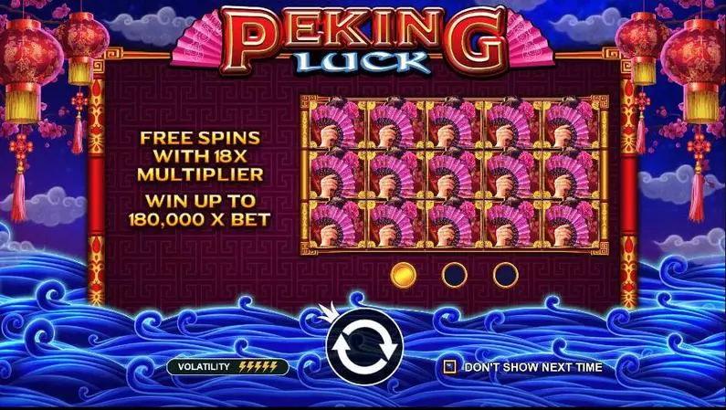 Info and Rules - Peking Luck Pragmatic Play  