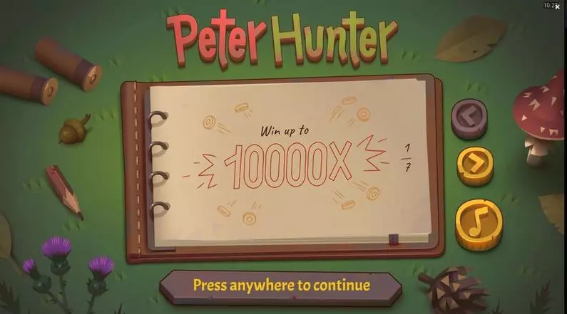 Introduction Screen - Peter Hunter Peter&Sons Buy Bonus 