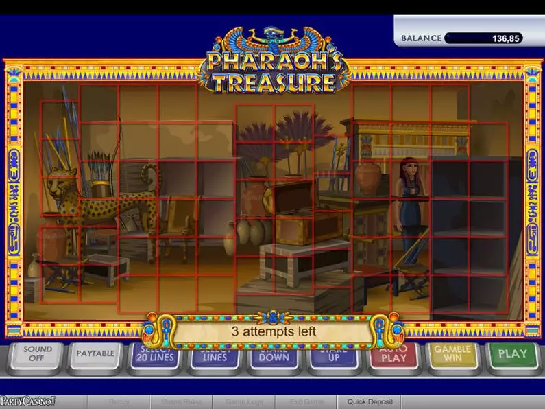 Bonus 1 - Pharaoh's Treasure bwin.party Video 