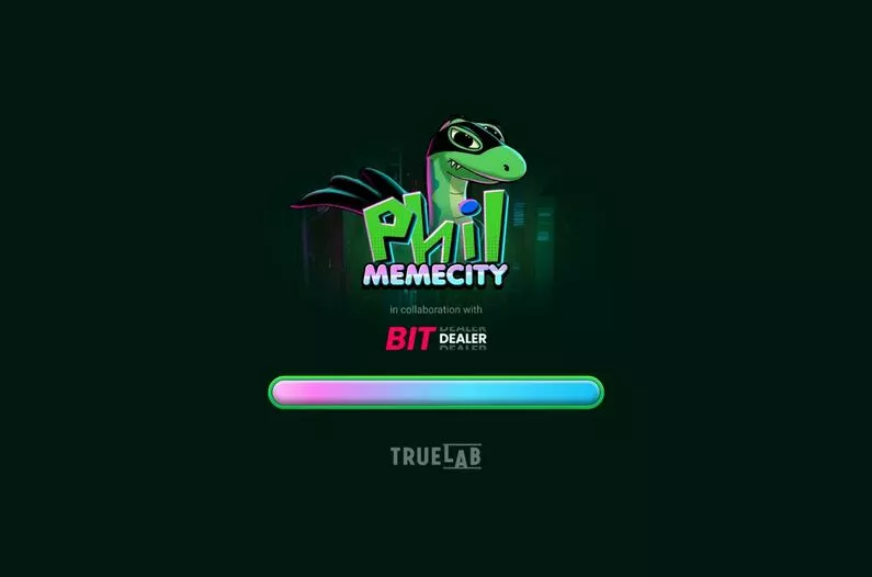 Introduction Screen - Phil Memecity TrueLab Games Variable Paylines 