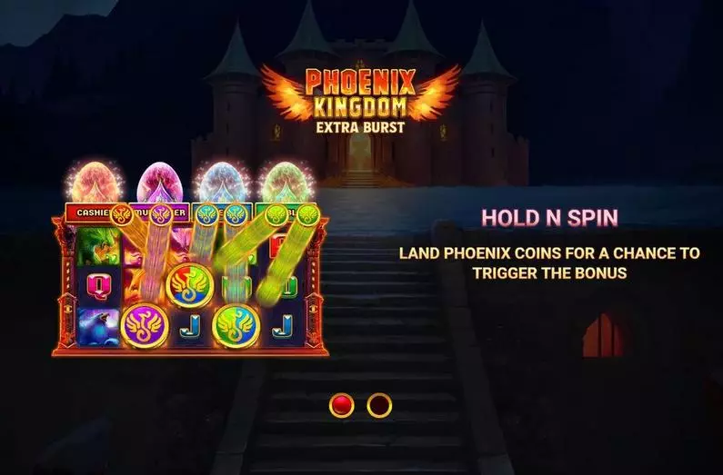 Introduction Screen - Phoenix Kingdom Extra Burst Wizard Games  