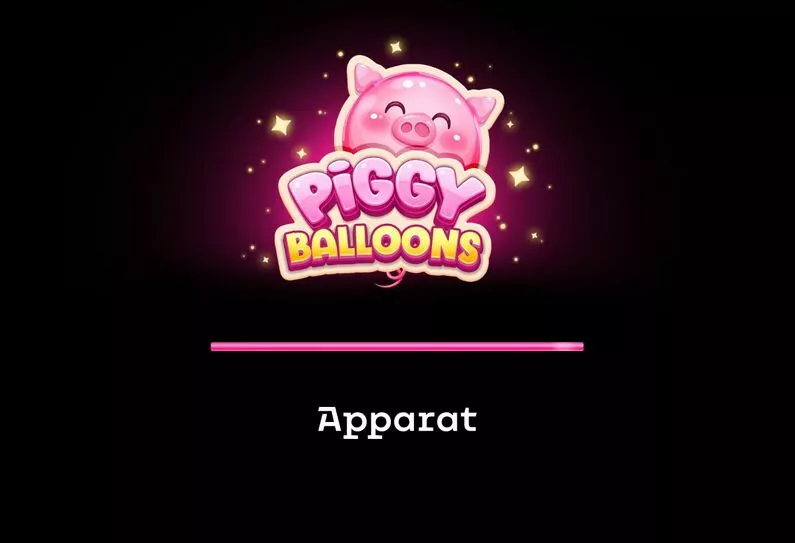 Introduction Screen - Piggy Balloons Apparat Gaming  