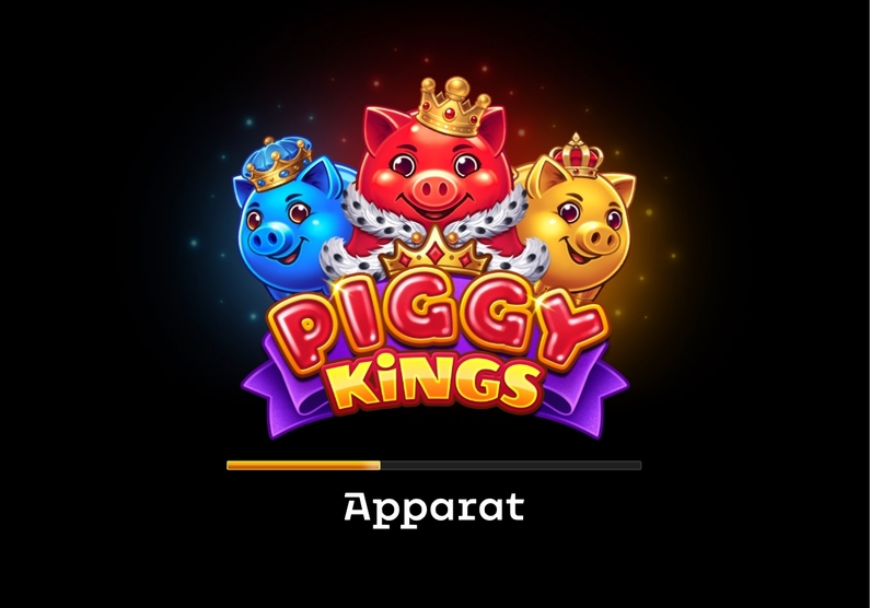 Introduction Screen - Piggy Kings Apparat Gaming  