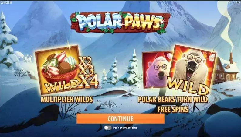 Bonus 1 - Polar Paws Quickspin  