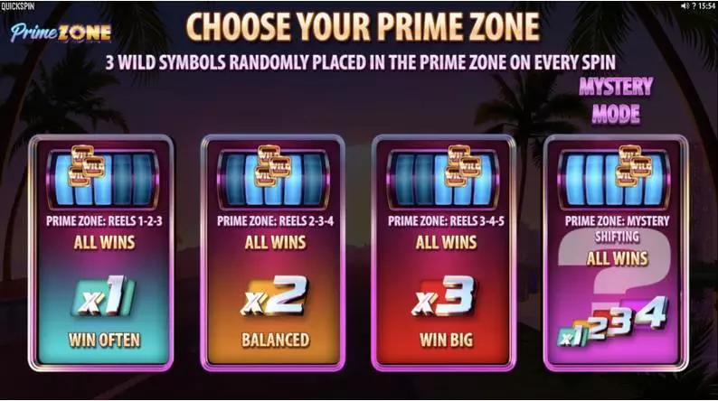 Bonus 1 - Prime Zone Quickspin  