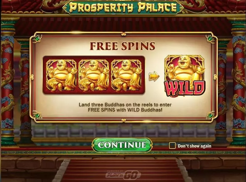 Info and Rules - Prosperity Palace Play'n GO  
