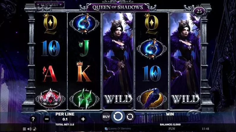 Main Screen Reels - Queen Of Shadows Spinomenal  