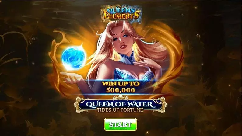 Introduction Screen - Queen Of Water – Tides Of Fortune Spinomenal  