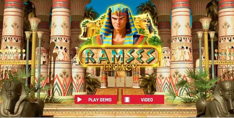 Introduction Screen - Ramses Legacy Red Rake Gaming MillionWays 
