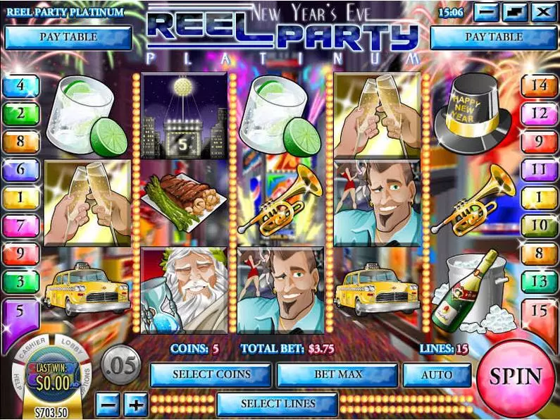 Main Screen Reels - Reel Party Platinum Rival Video 