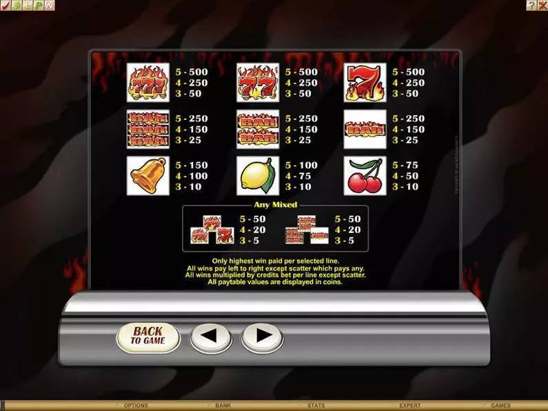 Info and Rules - Retro Reels - Extreme Heat Microgaming Video 