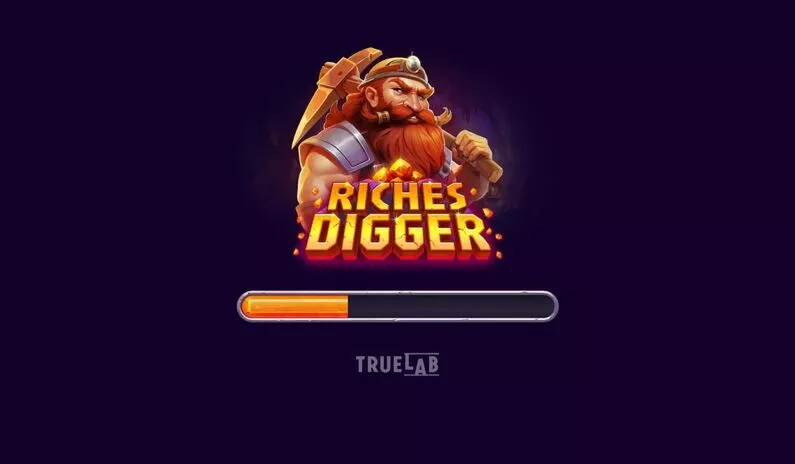 Introduction Screen - Riches Digger TrueLab Games Cascading ReelsPay Anywhere 