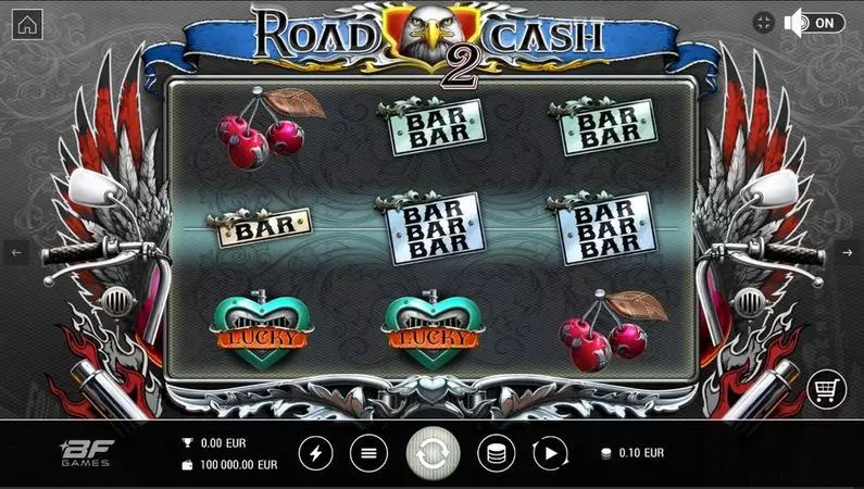 Main Screen Reels - Road 2 Cash BF Games  