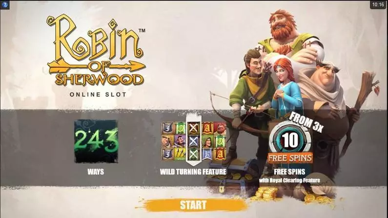 Info and Rules - Robin of Sherwood Microgaming 243 Ways 