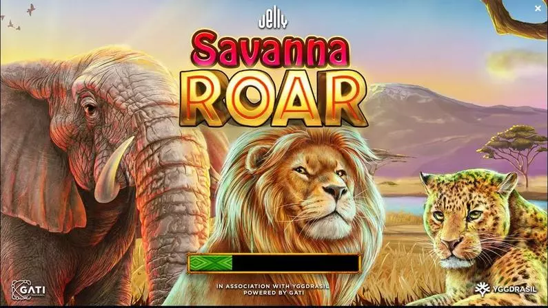Introduction Screen - Savanna Roar Jelly Entertainment  