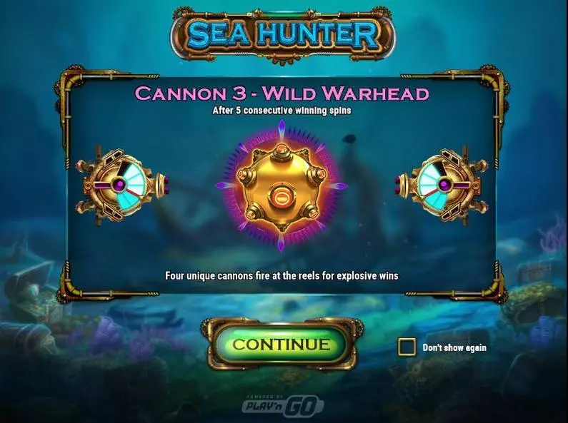Info and Rules - Sea Hunter Play'n GO  
