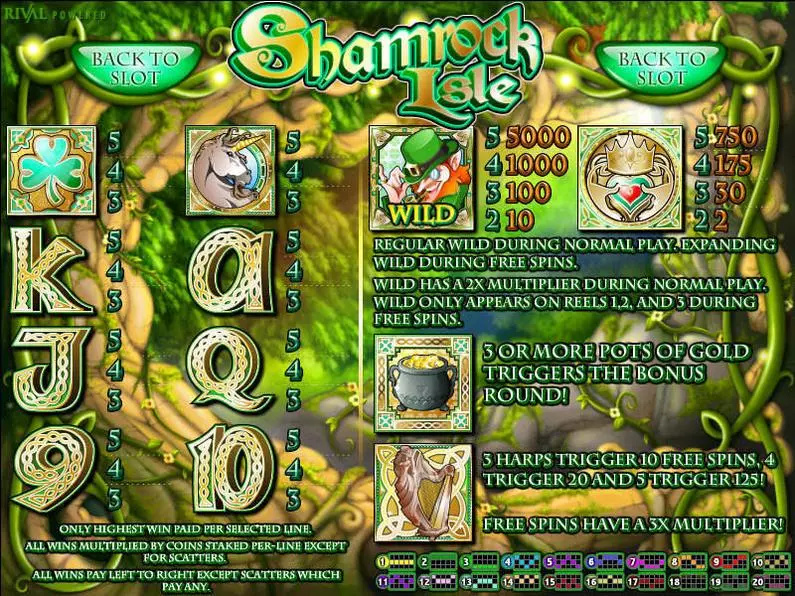 Info and Rules - Shamrock Isle Rival Video 