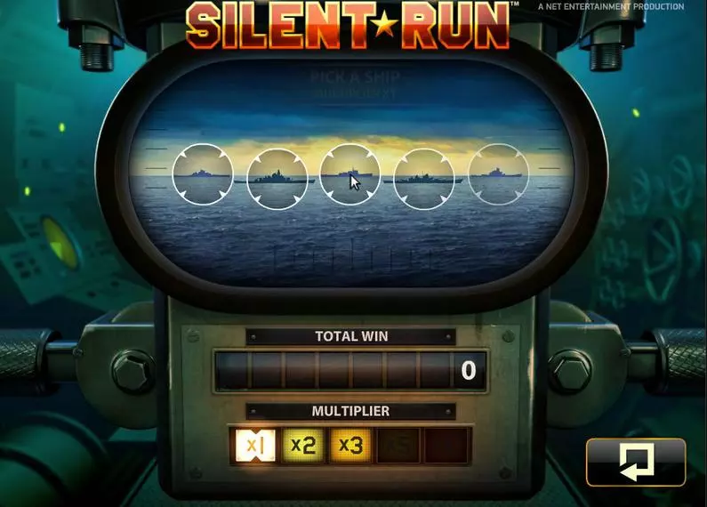 Bonus 1 - Silent Run NetEnt Bonus Round 