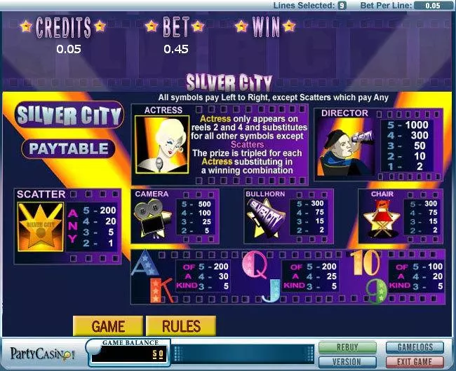 Info and Rules - Silver City bwin.party Video 