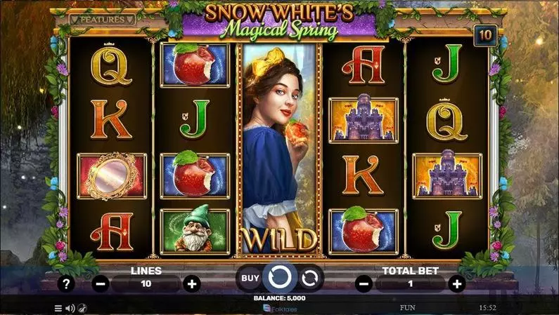 Main Screen Reels - Snow White’s Magical Spring Spinomenal  