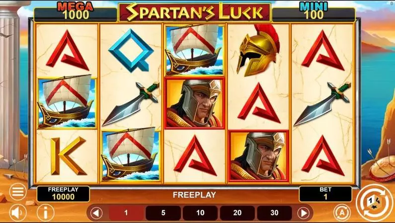 Main Screen Reels - Spartans Luck Hold And Win 1Spin4Win  
