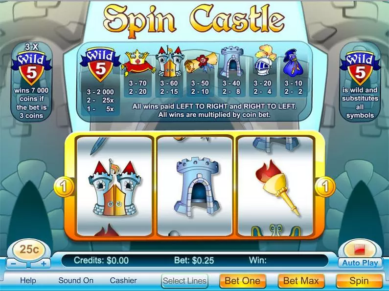 Main Screen Reels - Spin Castle Byworth Classic 