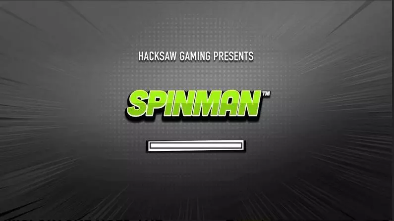Introduction Screen - Spinman Hacksaw Gaming  