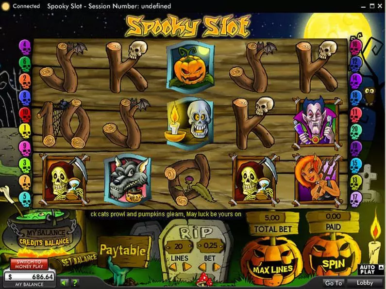 Main Screen Reels - Spooky 888 Video 