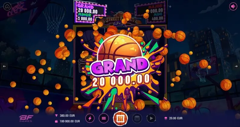 Introduction Screen - Street Basket 3×3 BF Games  