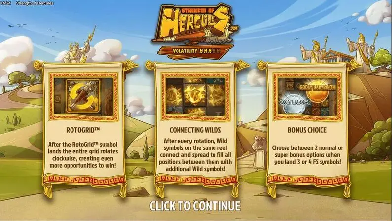  - Strength Of Hercules Hacksaw Gaming  