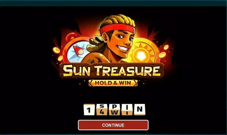Introduction Screen - Sun Treasure  Hold and Win 