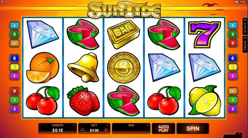Introduction Screen - SunTide Microgaming  