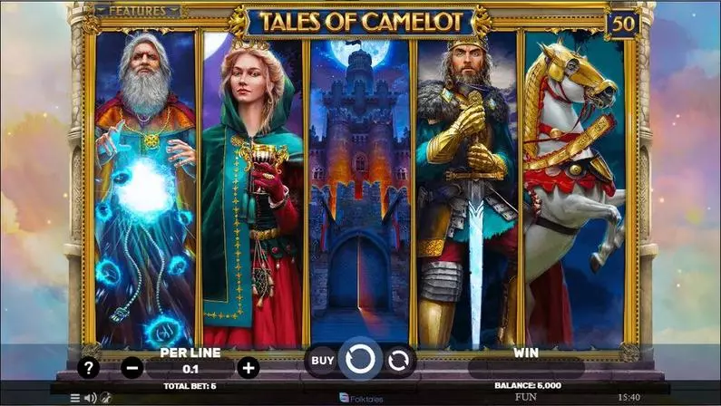 Main Screen Reels - Tales of Camelot Spinomenal  