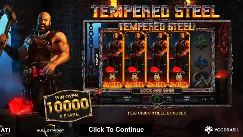 Info and Rules - Tempered Steel Bulletproof Games Buy Bonus 