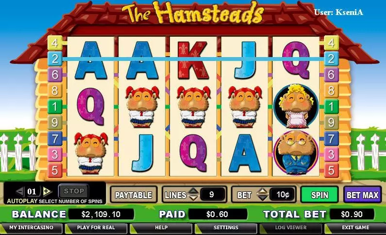 Main Screen Reels - The Hamsteads CryptoLogic Video 