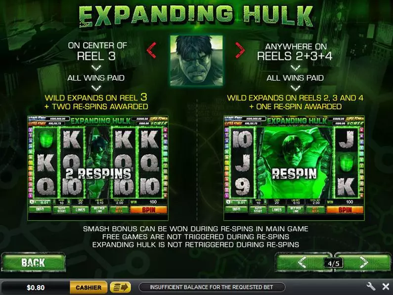 Bonus 3 - The Incredible Hulk PlayTech Video 