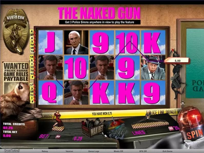 Main Screen Reels - The Naked Gun bwin.party Video 