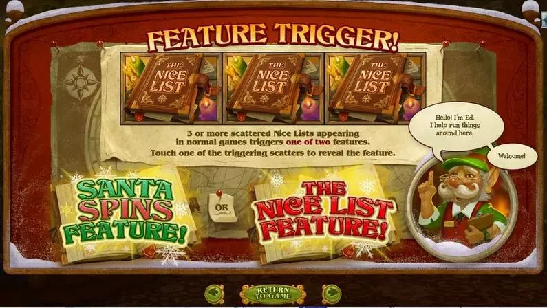 Info and Rules - The Nice List RTG All Ways Pays 
