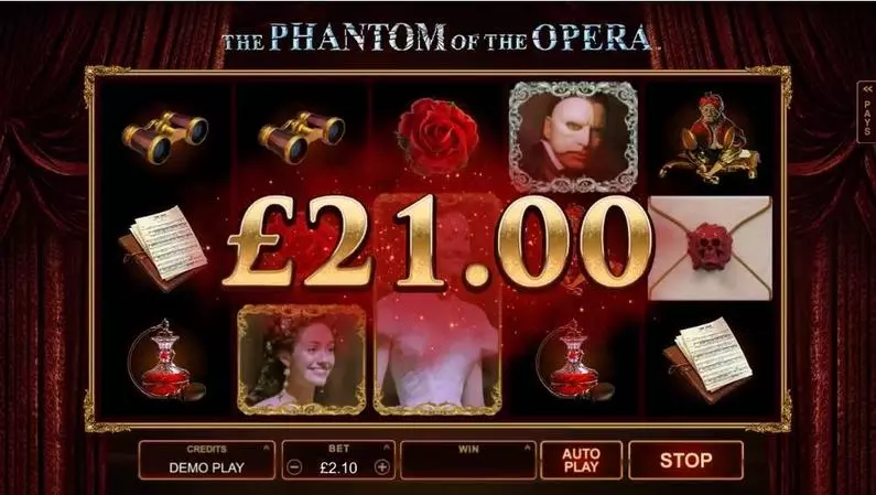 Bonus 1 - The Phantom of the Opera Microgaming 243 Ways 