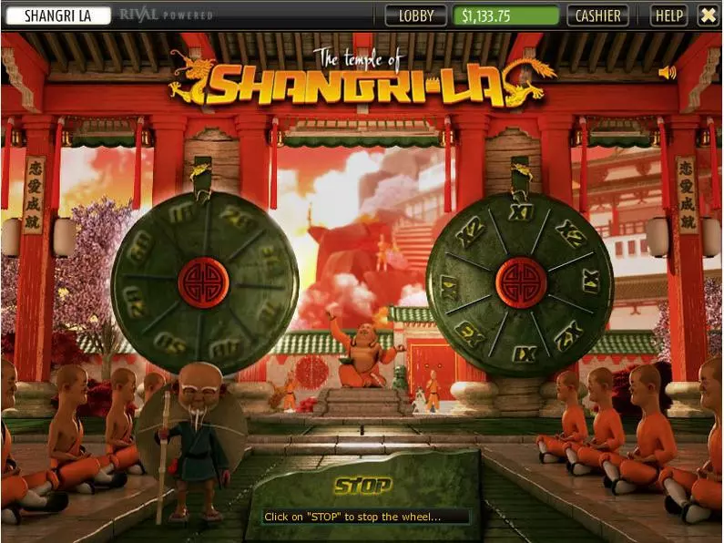 Bonus 1 - The Temple of Shangri-La Sheriff Gaming 3D Slot 