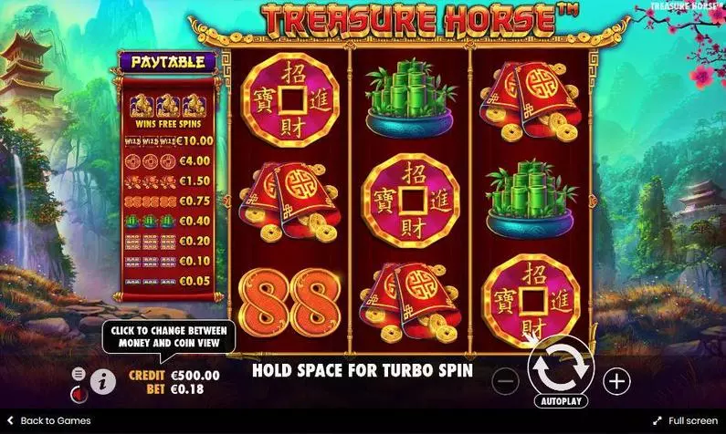 Main Screen Reels - Treasure Horse Pragmatic Play  