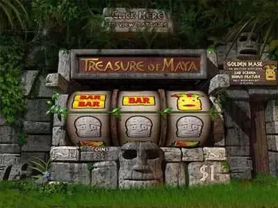 Main Screen Reels - Treasure of Maya Microgaming Classic 