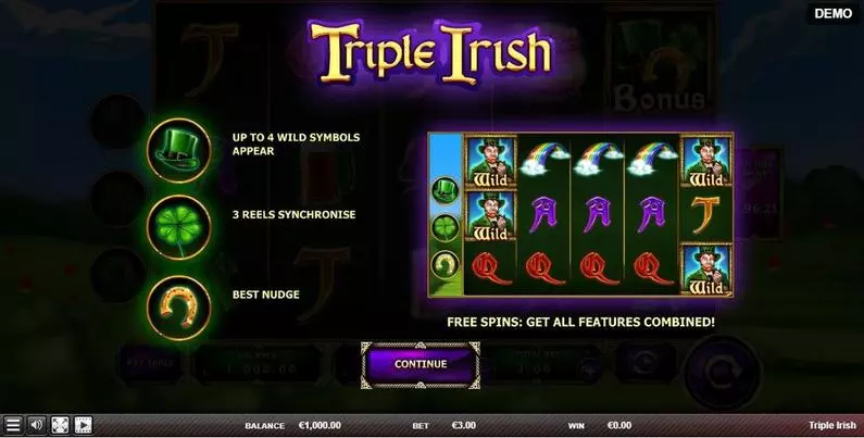 Info and Rules - Triple Irish Red Rake Gaming  