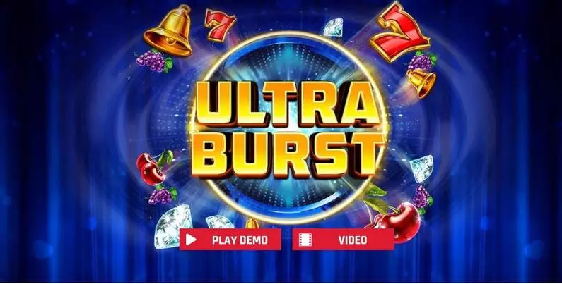 Introduction Screen - Ultra Burst Red Rake Gaming Cascading Reels 