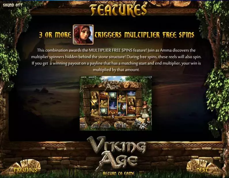 Bonus 1 - Viking Age BetSoft  ToGo TM